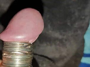 Again, ifoslave wanks off with his cockring