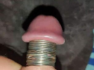 Again, ifoslave wanks off with his cockring