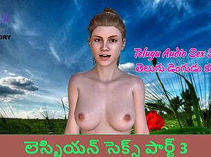 The lesbian sex part 3 - New Indian 3D lesbian sex film