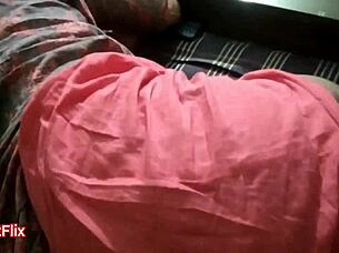 Desi queen's sensual solo play: A tantalizing first time