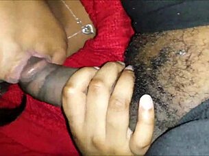 An actual and unscripted scene of a mature black African woman engaged in sexual activities