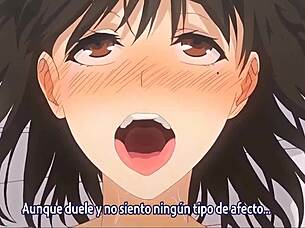 Hidden talent of a hot MILF for Japanese style anime porn