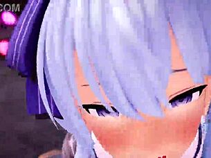 Hololive's MMD series sensual 3D adventure from Hoshimachi
