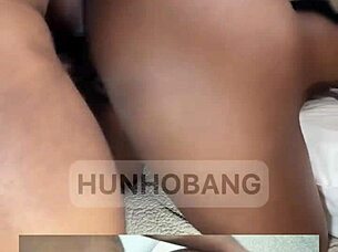 On her first date, she hooks up, and gets rimmed into, and ejaculates into her wet vagina