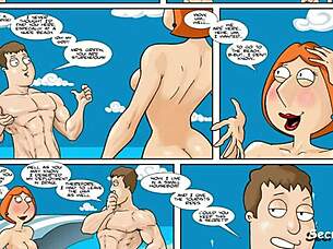 Here Lois able to show her deepthroat skills on a yacht in Spain