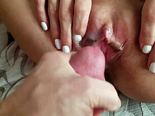 Telling her about my coworker, whose cock was hard and whose tits were so large they made her shy