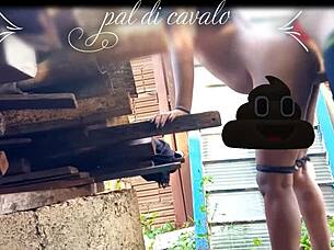 I took my friends big ass in the backyard as a birthday gift