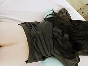 Intimate position teaching from more experienced older partner for young sibling