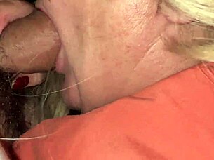 These voluptuous stepmom has her butt stuffed and her mouth stuffed too