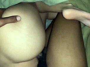 Late night BBC visit, POV, feet action