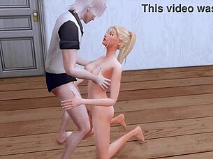 Fitness instructor sports anal and deepthroating with curling obedient expectant ballet beauty (Part 1)