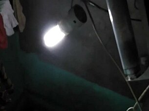 With a sexy and nude Asian shower mom and cup sized tits, the freshwater shower