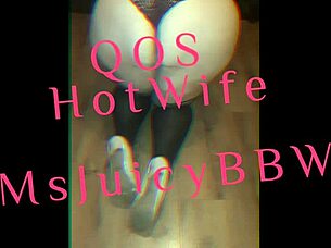 MsJuicyBBW's post-lockdown solo show: a hot, big ass cuckold’s delight