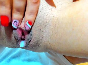 Wanna see Myla Angel stretch her pussy after hot busty sex?
