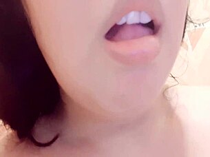 Amateur home video features bisexual stepmother with intense fingering and masturbation