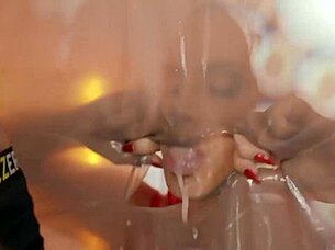 Like chatting with fans, Kazumi's holes get stuffed with dudes who have hard cocks