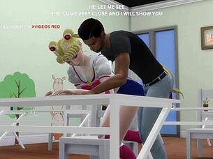 Revealed: Sailor moon's secret affair with two classmates