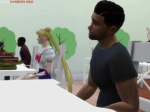 Revealed: Sailor moon's secret affair with two classmates