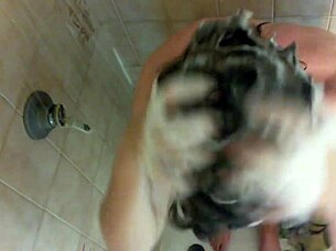 After hitting the gym your hot sexy mom gets naughty in the shower